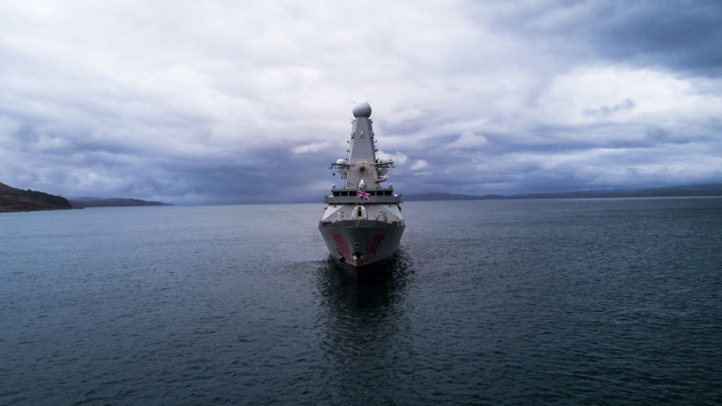 HMS DRAGON in Jura, Scotland